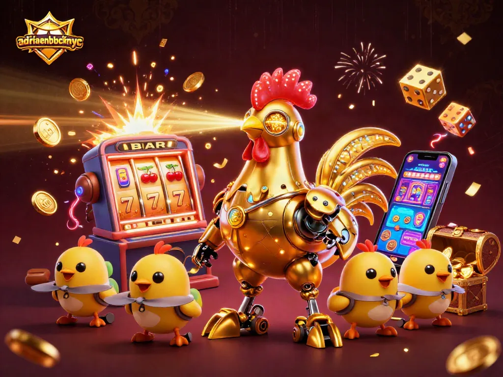 Experience thrilling gameplay with adriaenblocknyc in this vibrant, exciting casino illustration.